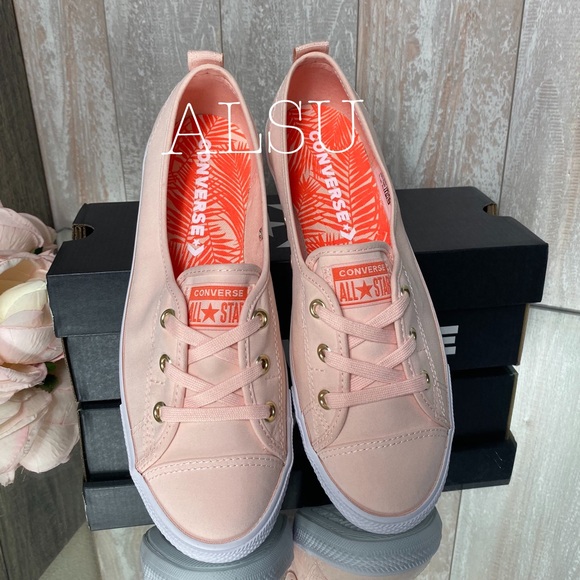 Converse Ctas Ballet Lace Slip Washed Coral W - Picture 4 of 8